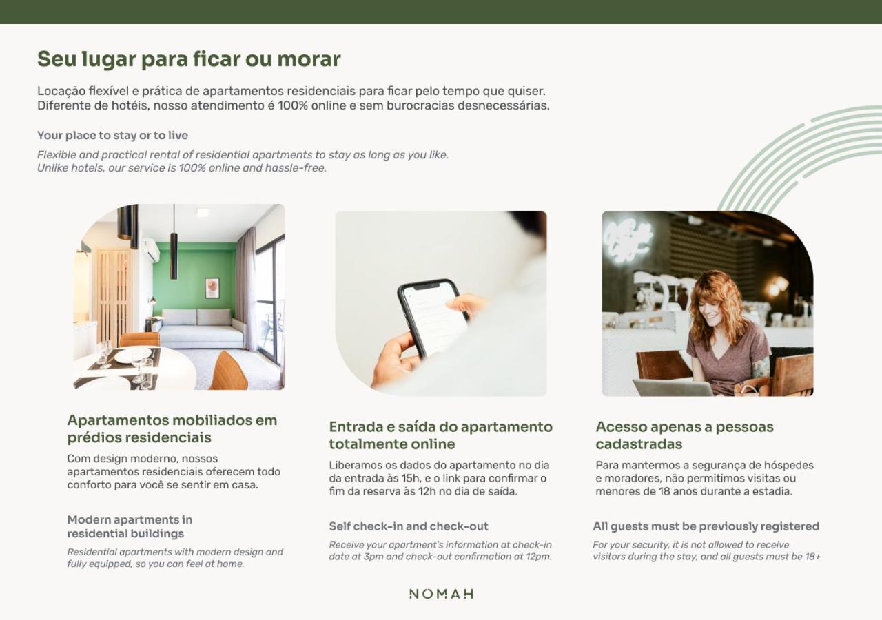 Nomah - Aptos Por Temporada No Anhembi São Paulo Luaran gambar